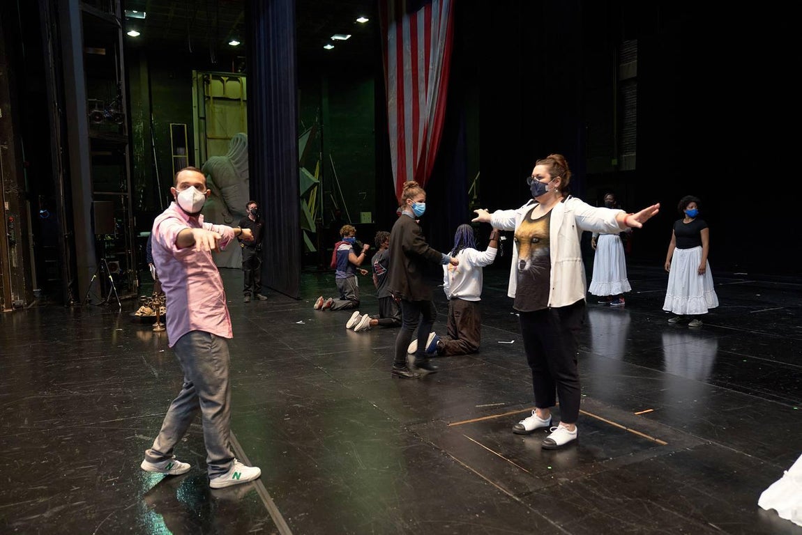 En imágenes, la ópera en Sevilla en tiempos de Covid