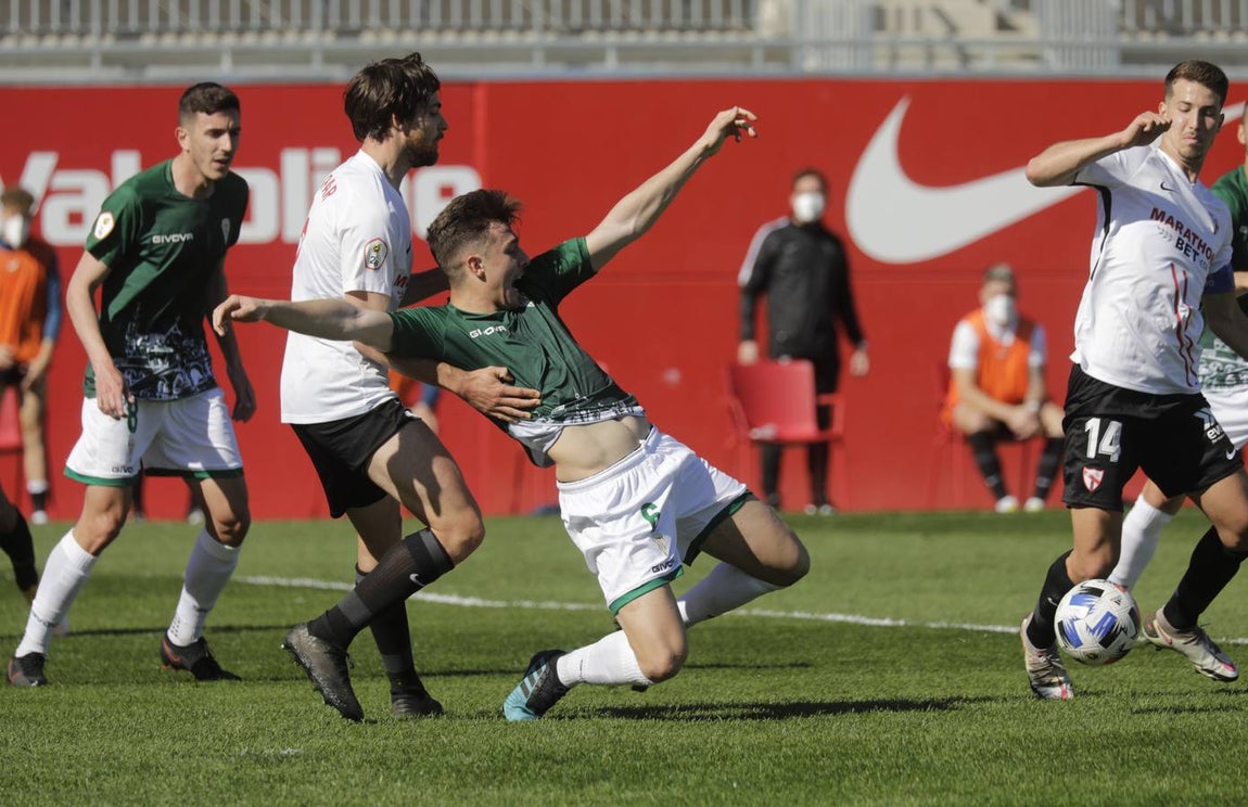 En imágenes, el Sevilla Atlético - Córdoba CF