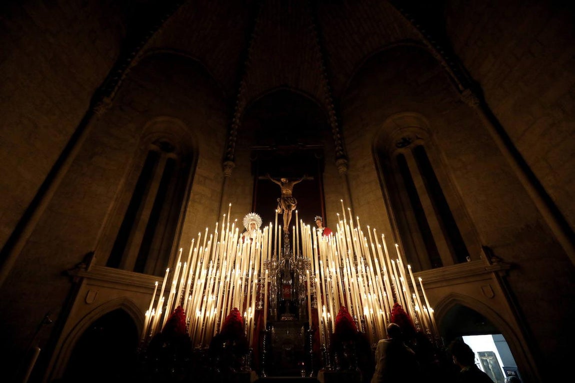 El quinario del Cristo de la Buena Muerte de Córdoba, en imágenes