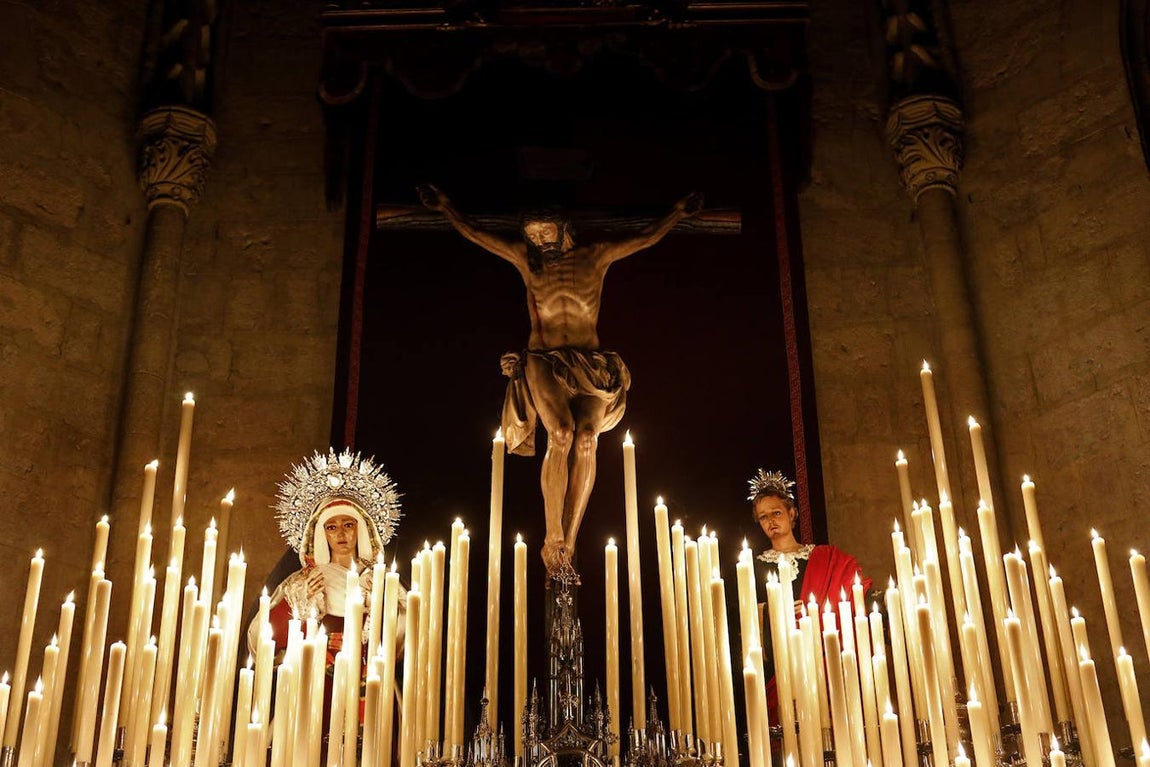 El quinario del Cristo de la Buena Muerte de Córdoba, en imágenes