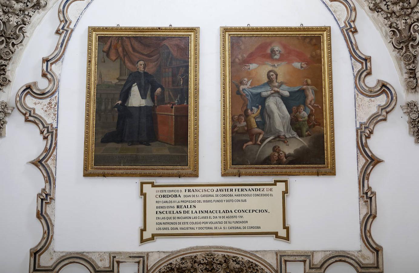 El patrimonio del Colegio de La Inmaculada de Córdoba, en imágenes