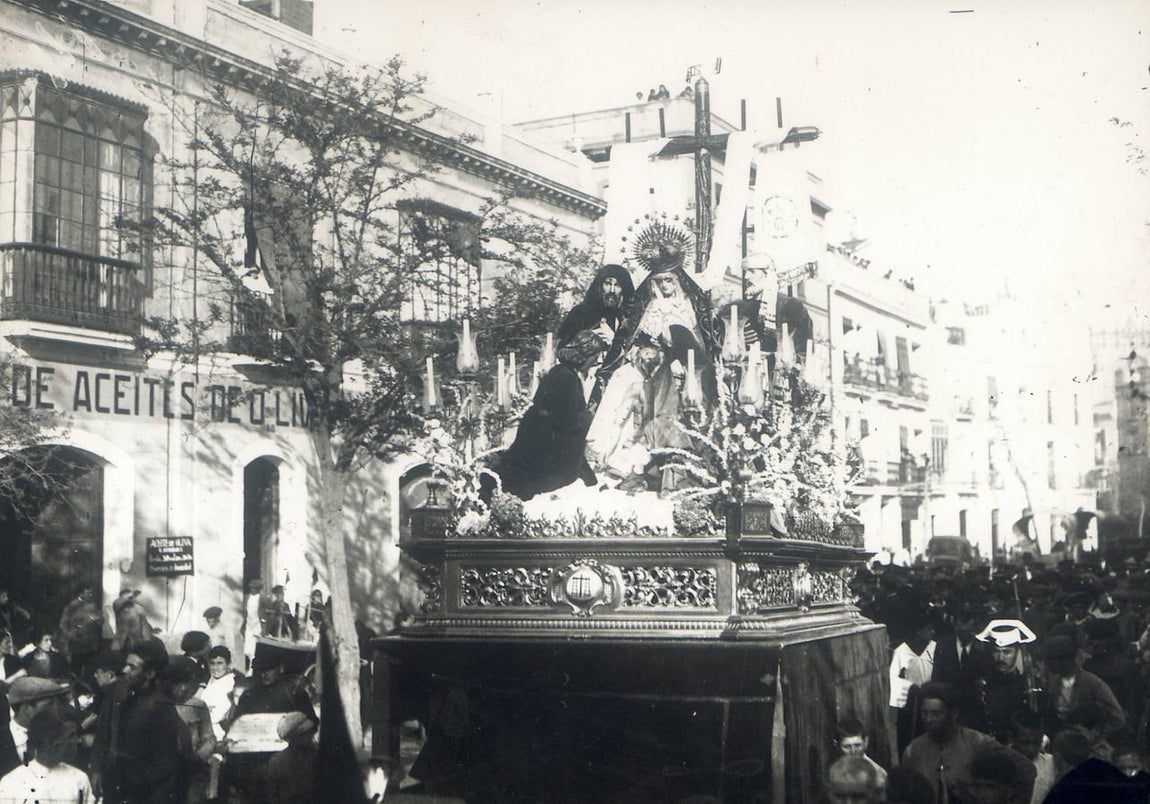 Santísimo Cristo de la Misericordia y Nuestra Señora de la Piedad del Baratillo en 1929