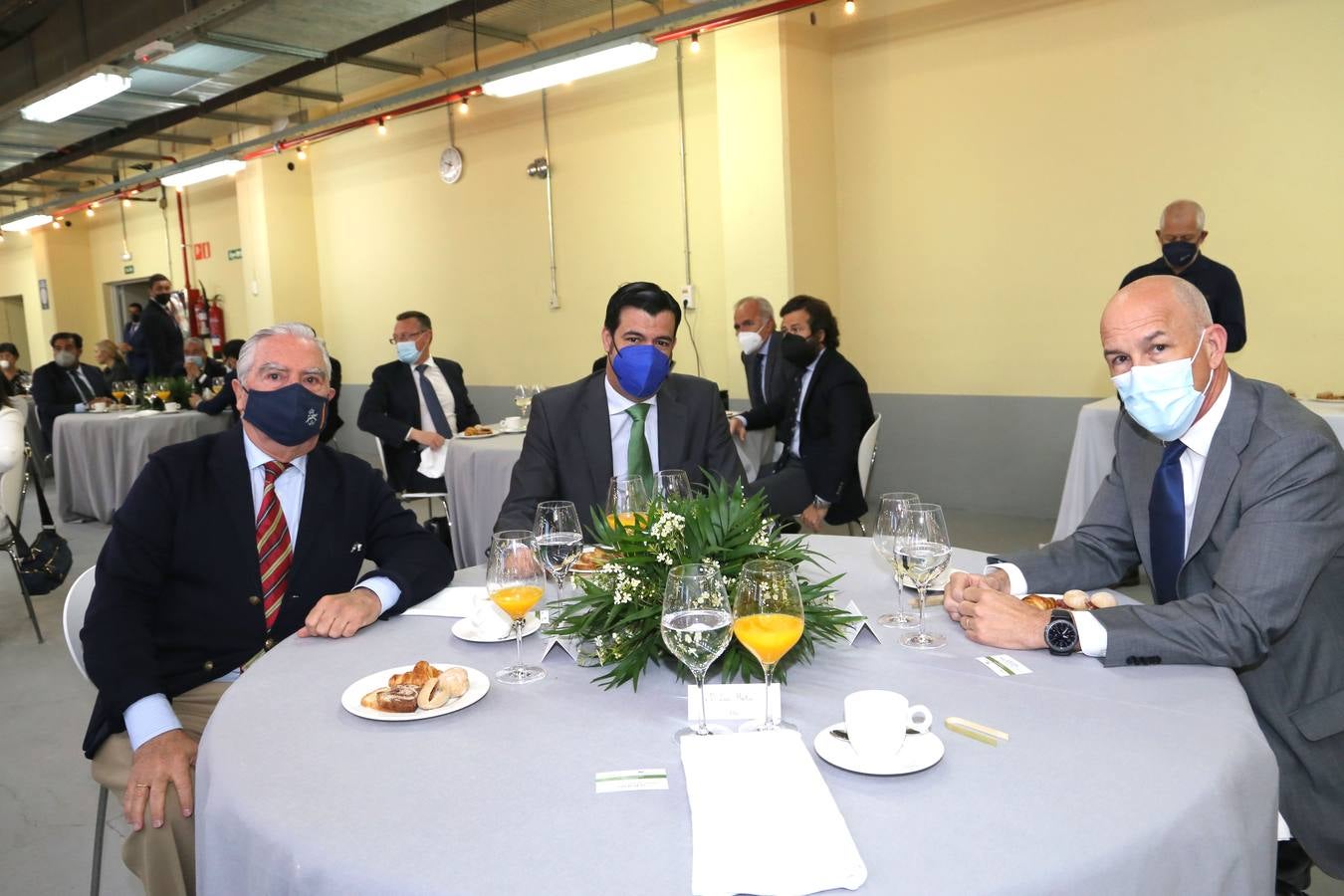 Enrique Moreno, Borja Cañas y Manuel Contretas