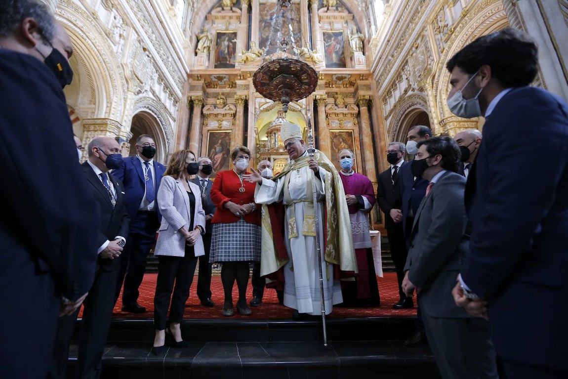 Semana Santa de Córdoba 2021 | Las imágenes del acto conjunto del Lunes Santo en la Catedral