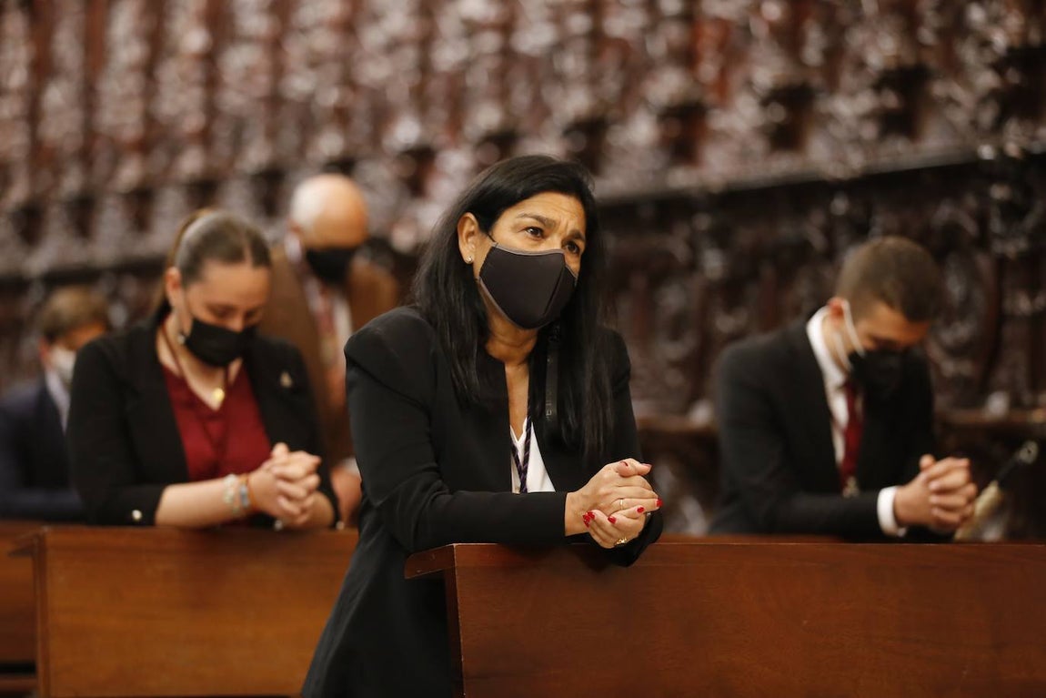 Semana Santa de Córdoba 2021 | Las imágenes del acto conjunto del Lunes Santo en la Catedral