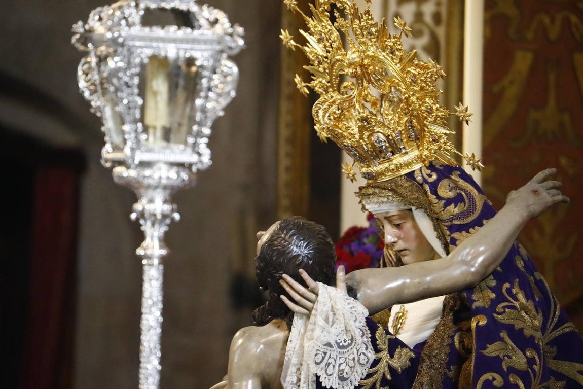 Semana Santa de Córdoba 2021 | Las imagenes de las Angustias el Jueves Santo