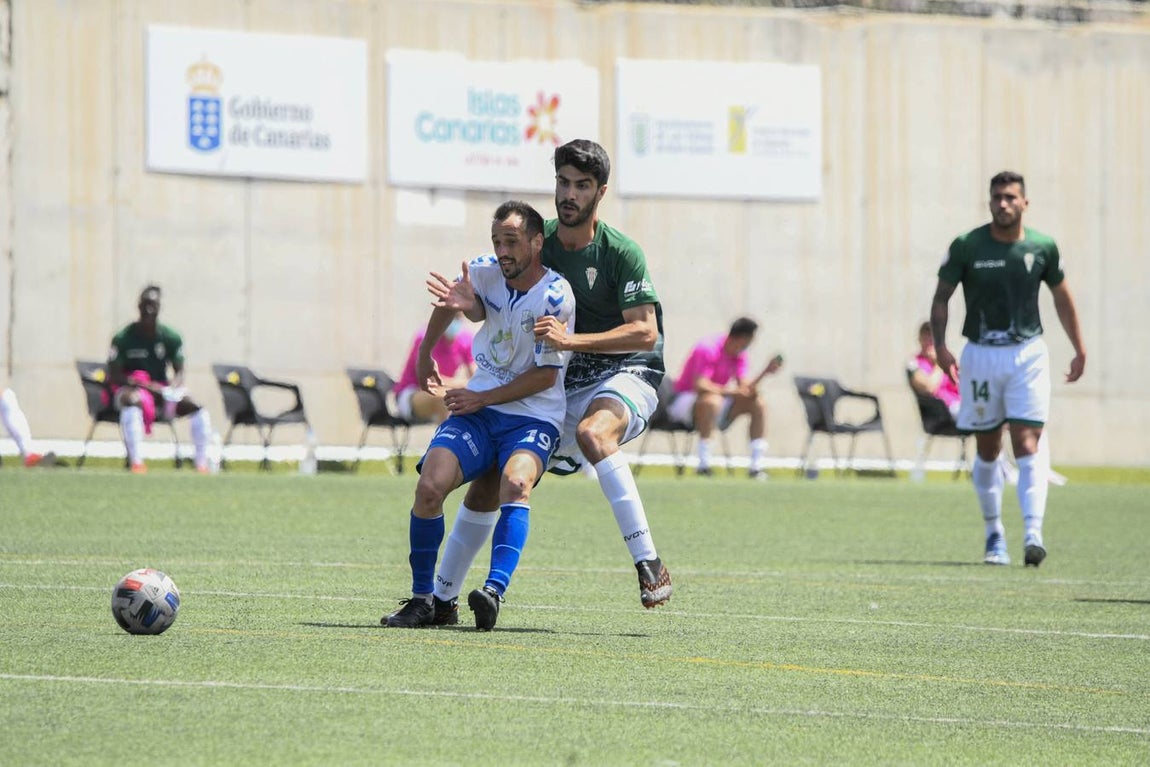 Las mejores imágenes del gol y el penalti en el Tamaraceite - Córdoba CF