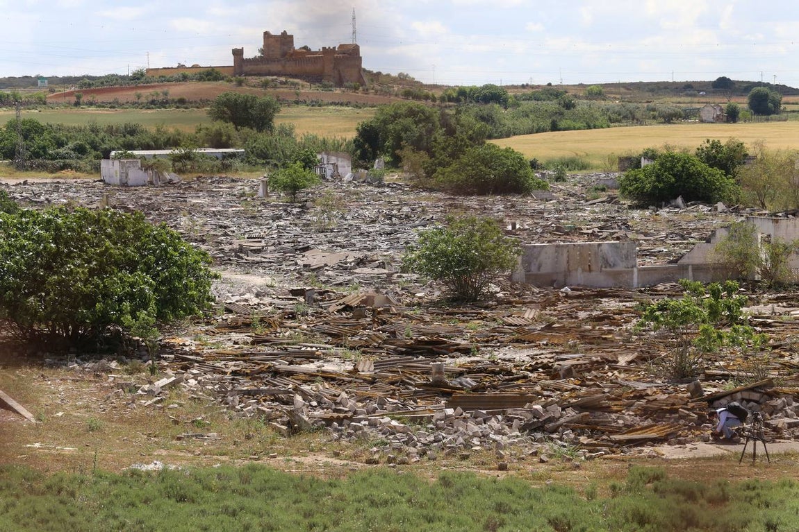 Fotogalería: La escombrera de amianto en Alcalá