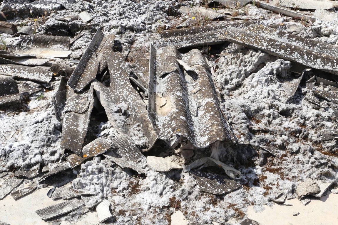 Fotogalería: La escombrera de amianto en Alcalá