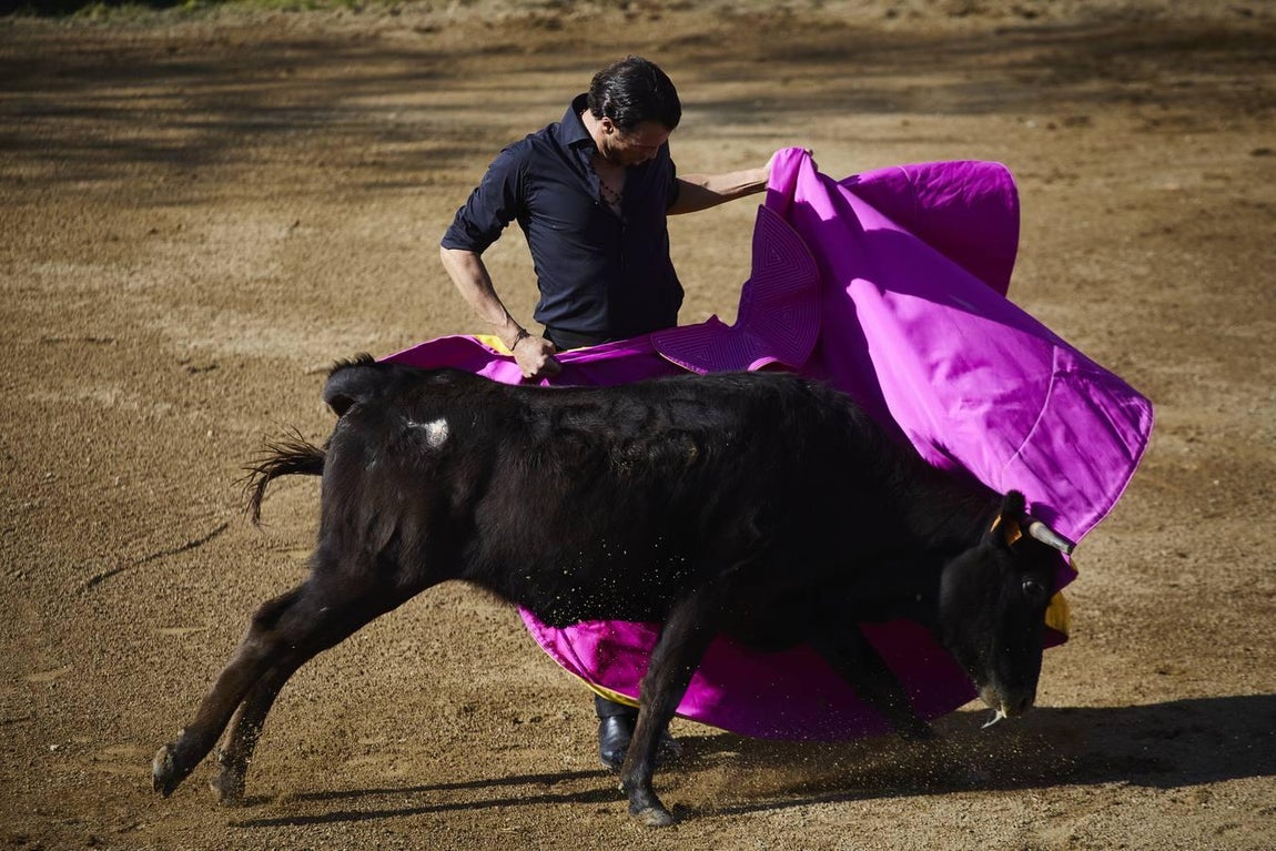 La preparación de Finito de Córdoba, en imágenes