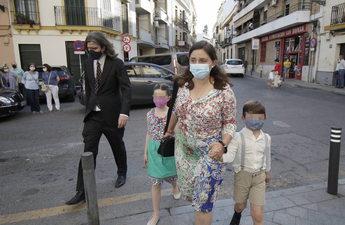 Bautizo de la primogénita de los Duques de Huéscar en Sevilla