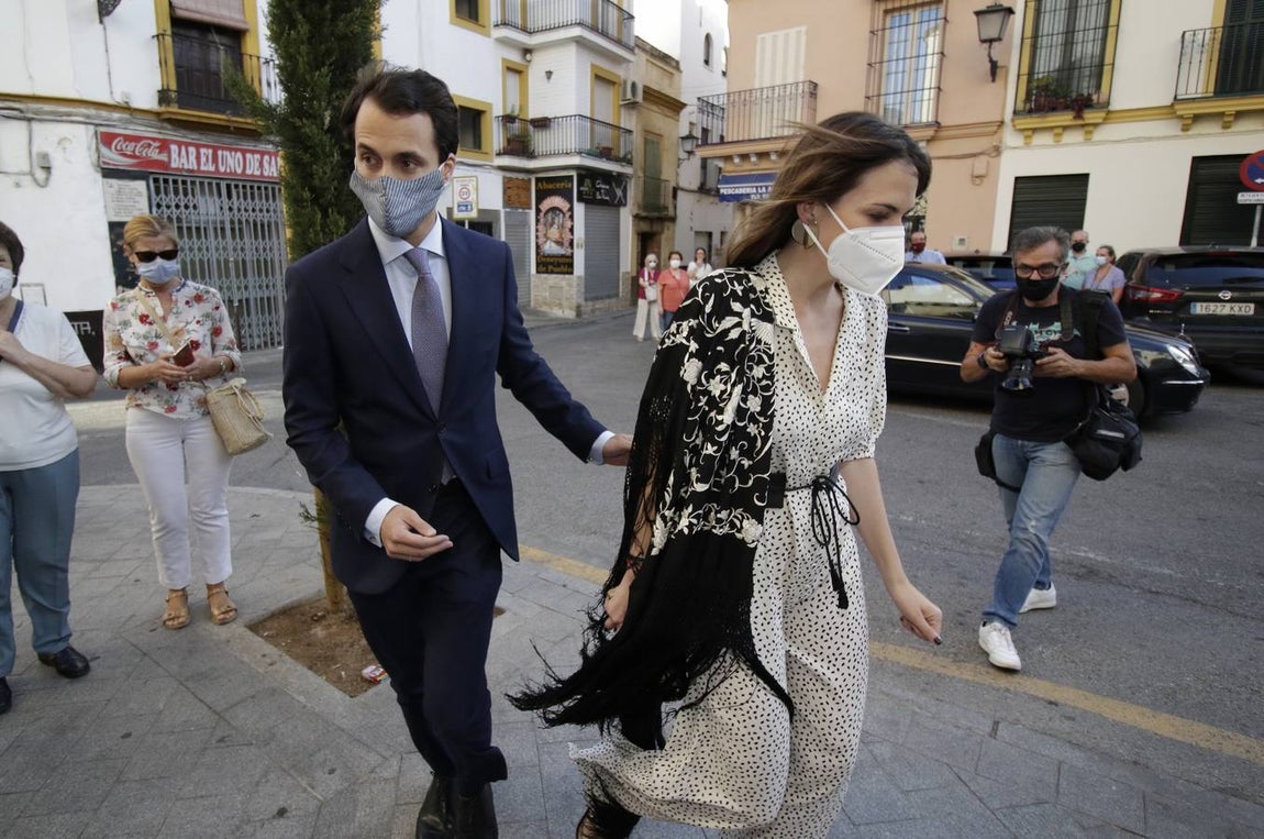 Bautizo de la primogénita de los Duques de Huéscar en Sevilla