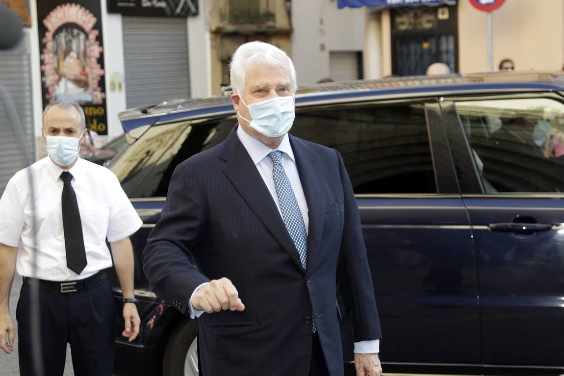 Bautizo de la primogénita de los Duques de Huéscar en Sevilla