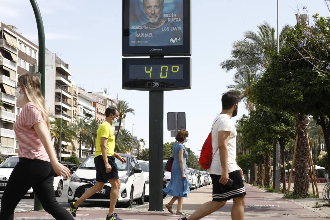 Córdoba llega ya a los 40 grados, en imágenes