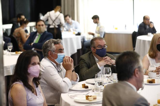 En imágenes, el presidente de Paradores, en la Mirada Económica de ABC Córdoba