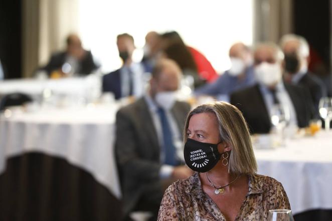 En imágenes, el presidente de Paradores, en la Mirada Económica de ABC Córdoba