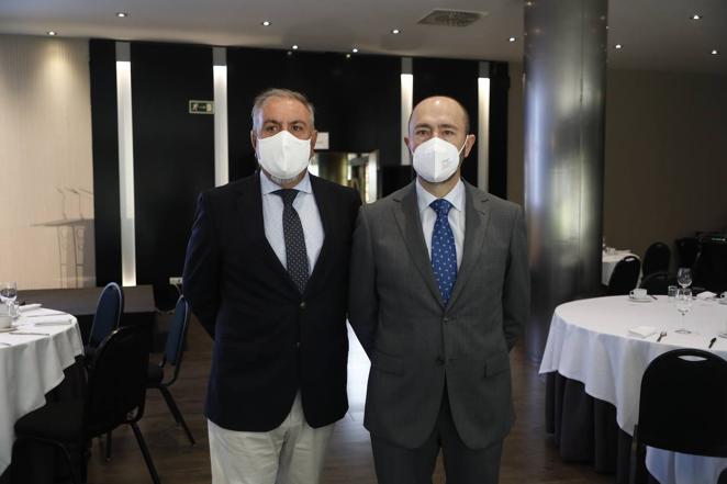 En imágenes, el presidente de Paradores, en la Mirada Económica de ABC Córdoba