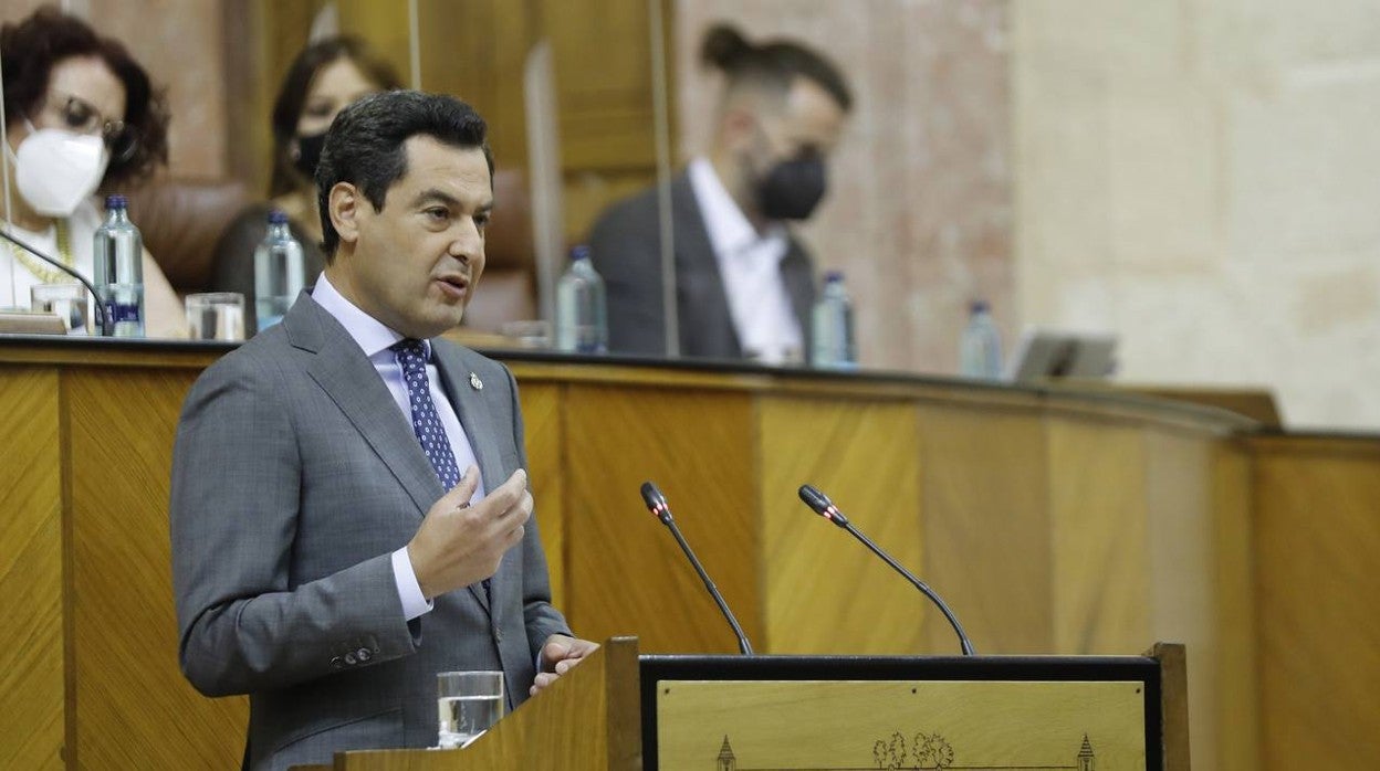 Las imágenes del pleno sobre el estado de la comunidad andaluza