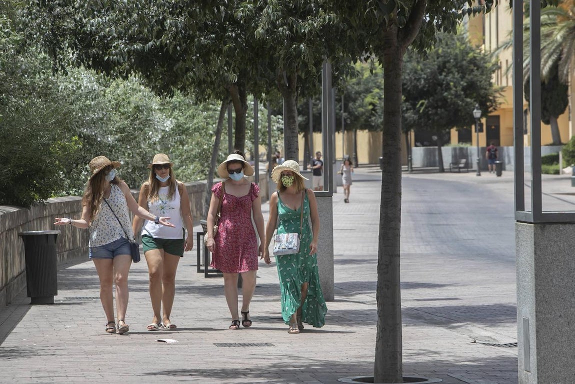 La primera jornada de la ola de calor en Córdoba, en imágenes