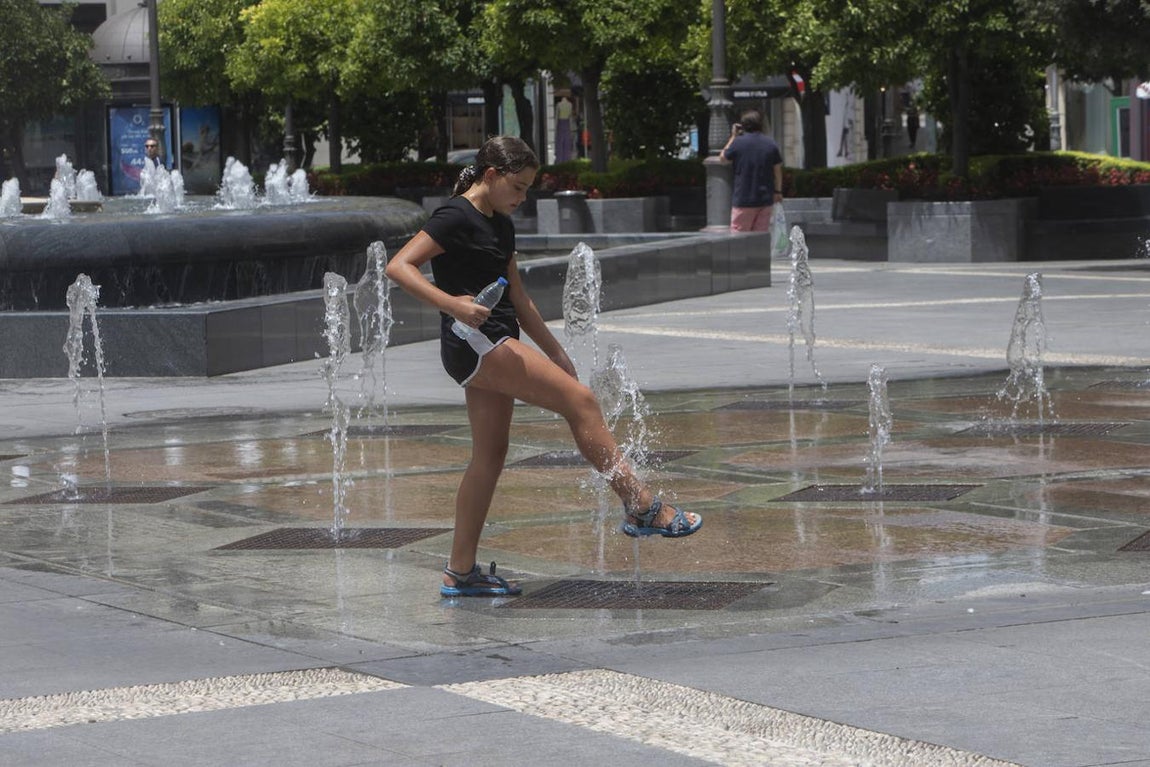 La primera jornada de la ola de calor en Córdoba, en imágenes