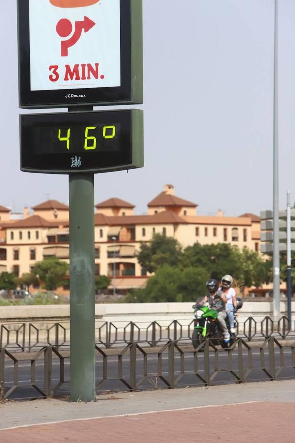 La primera jornada de la ola de calor en Córdoba, en imágenes