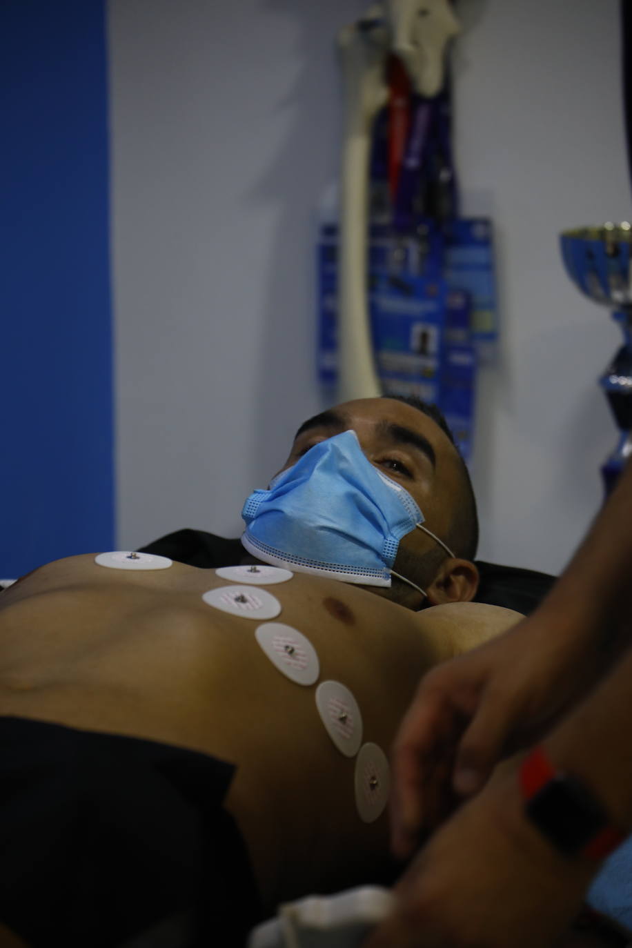 Los reconocimientos médicos de los fichajes del Córdoba CF, en imágenes