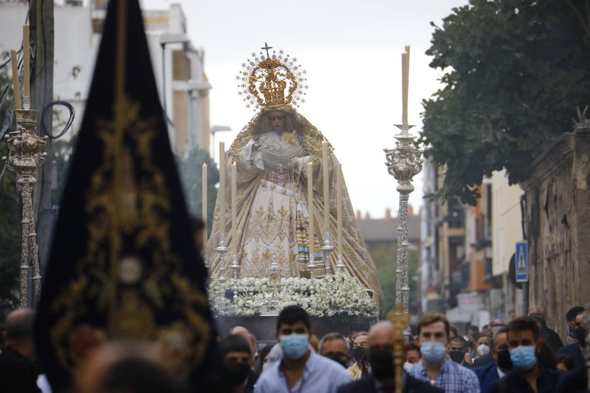 El rosario de la Virgen de la Estrella de Córdoba, en imágenes