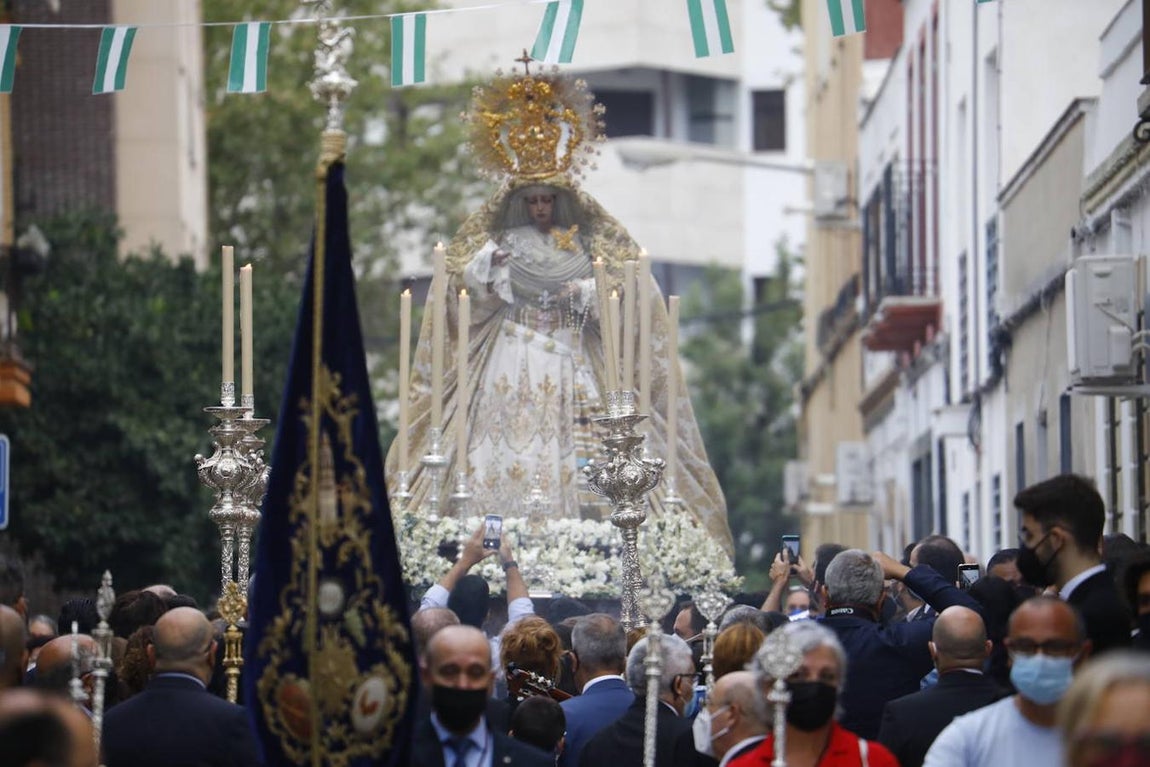 El rosario de la Virgen de la Estrella de Córdoba, en imágenes