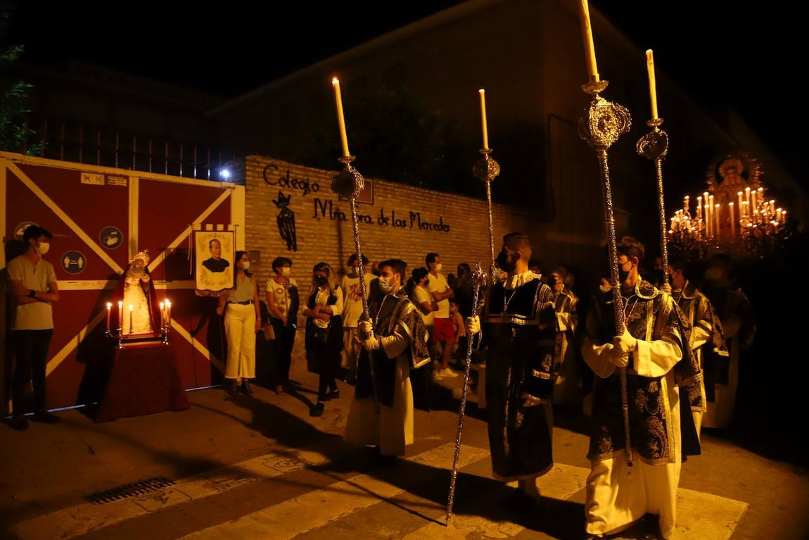 La procesión de la Virgen del Rayo de Córdoba, en imágenes