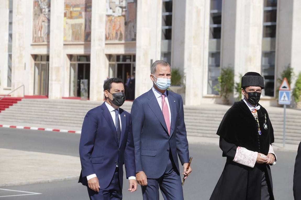 El Rey inaugura el curso universitario en Córdoba, en imágenes