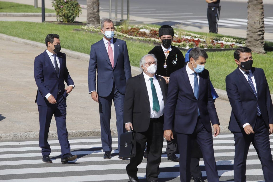 El Rey inaugura el curso universitario en Córdoba, en imágenes