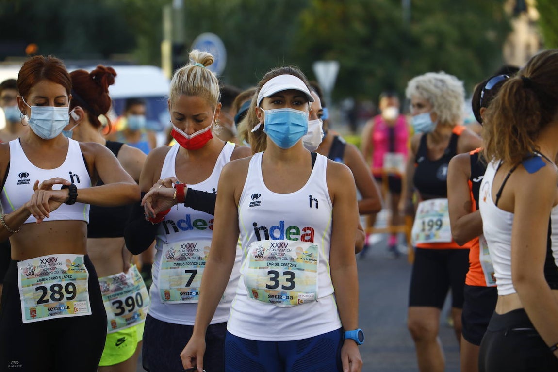 La media maratón Córdoba-Almodóvar, en imágenes