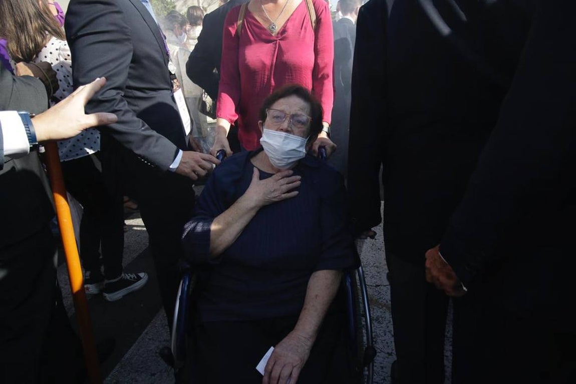El Señor del Gran Poder por las calles del barrio de la Romería y Santa Aurelia