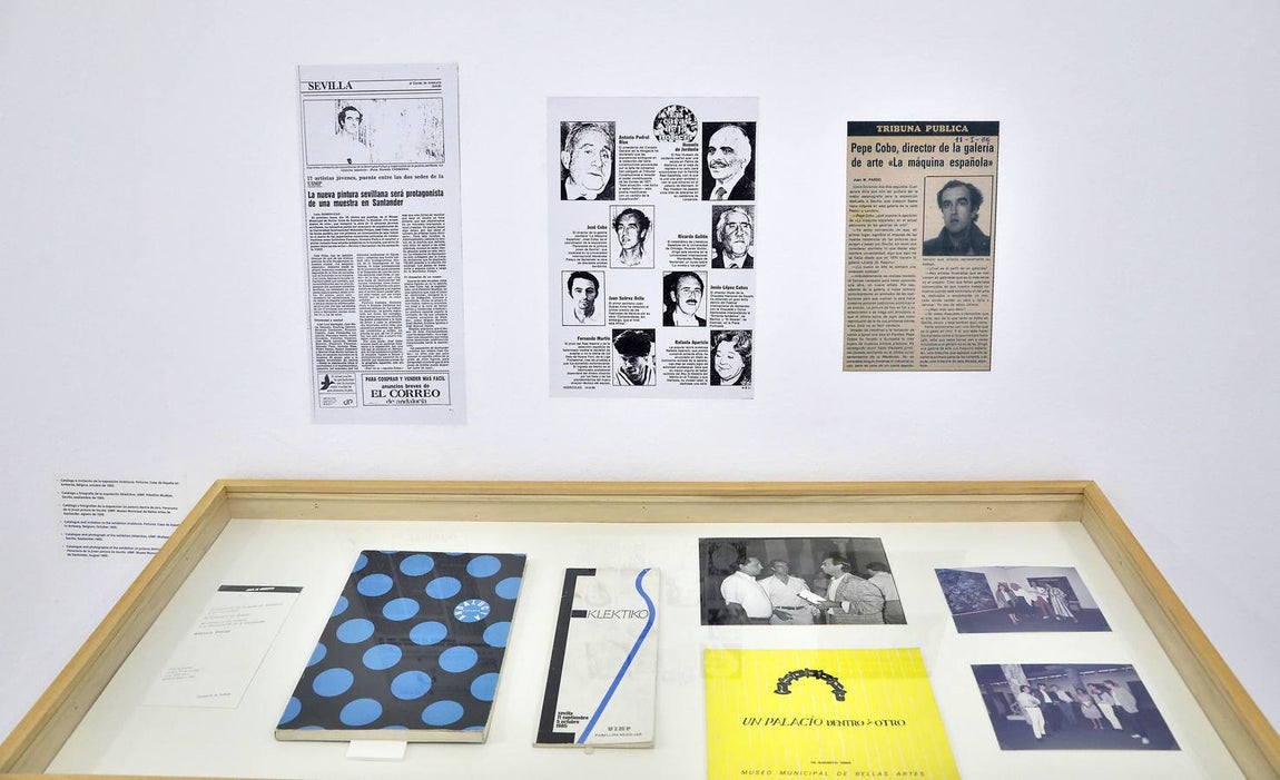 La exposición &#039;La Máquina Española&#039; revisa en el CAAC el impacto de la galería andaluza en el arte español de los 80