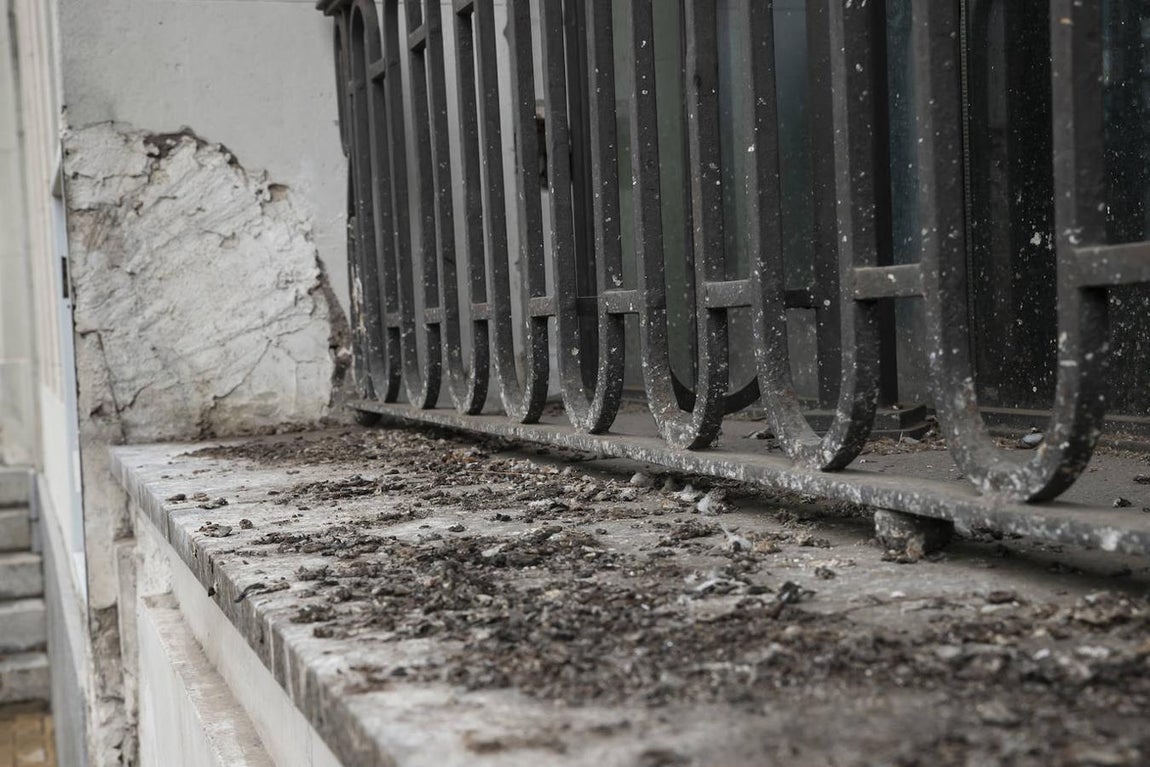 El deterioro de la Pérgola de Córdoba, en imágenes