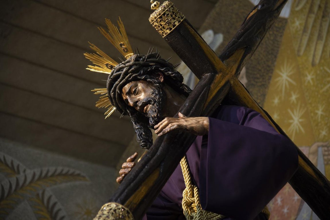 El Señor del Gran Poder en la parroquia de Santa Teresa