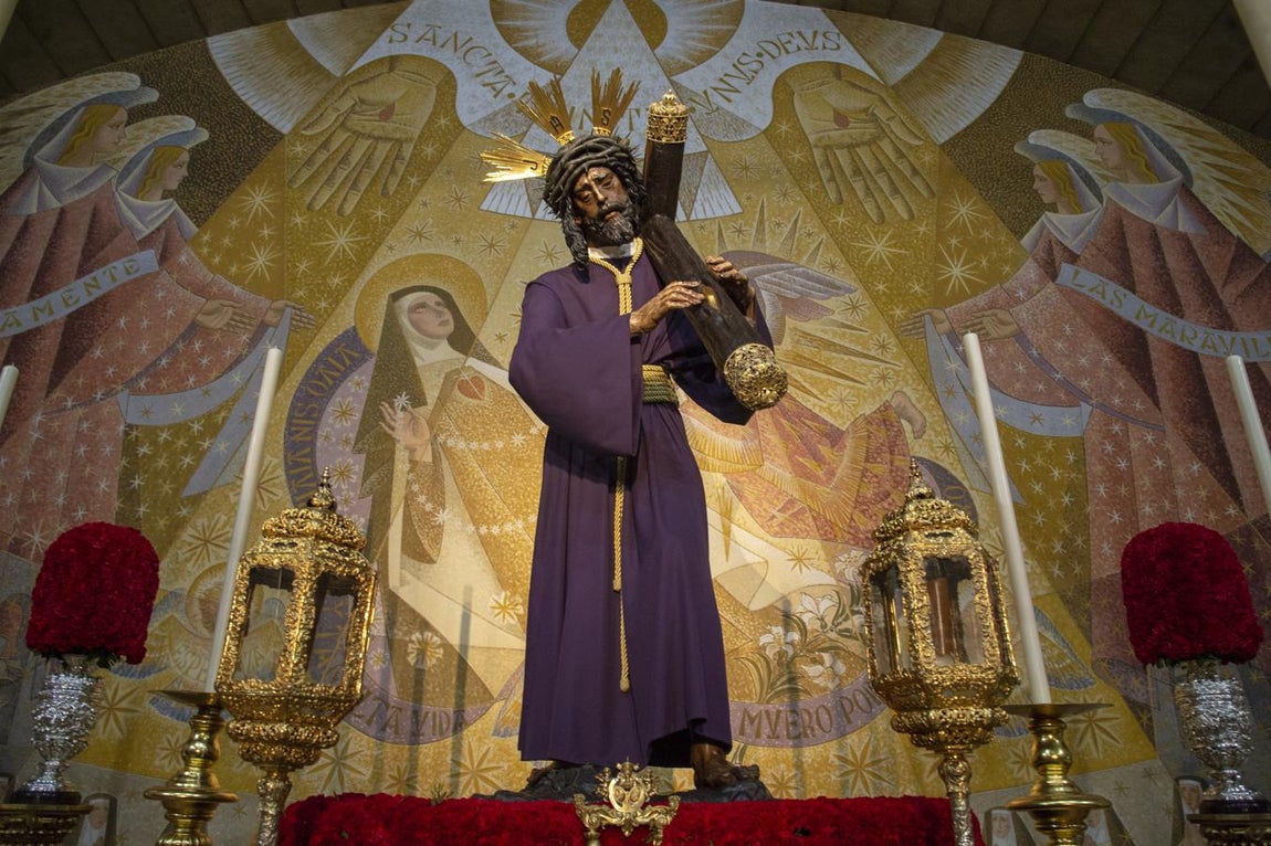 El Señor del Gran Poder en la parroquia de Santa Teresa