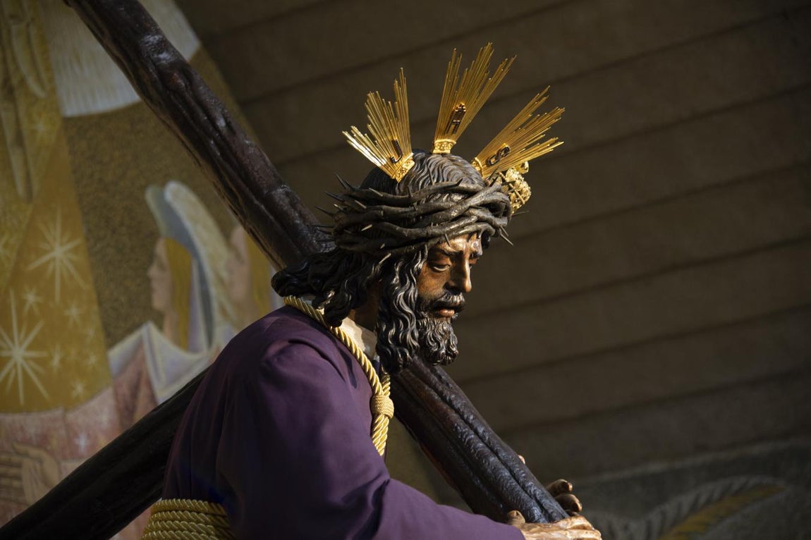 El Señor del Gran Poder en la parroquia de Santa Teresa