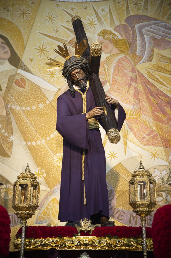 El Señor del Gran Poder en la parroquia de Santa Teresa