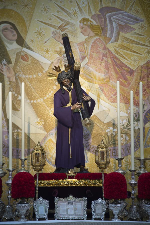 El Señor del Gran Poder en la parroquia de Santa Teresa