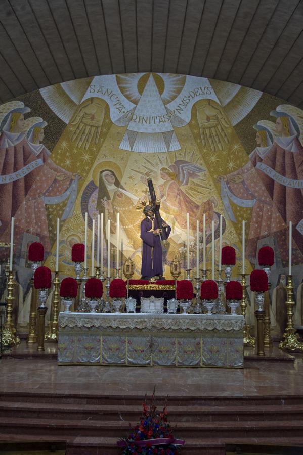 El Señor del Gran Poder en la parroquia de Santa Teresa
