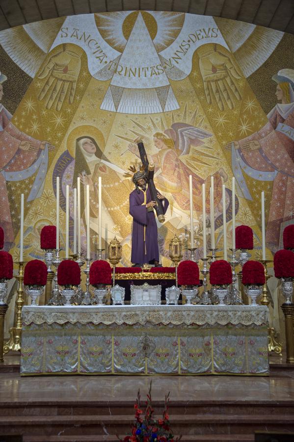 El Señor del Gran Poder en la parroquia de Santa Teresa
