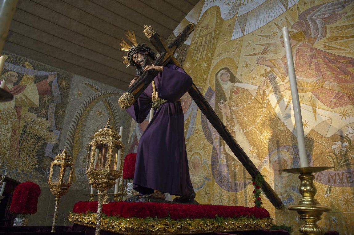 El Señor del Gran Poder en la parroquia de Santa Teresa