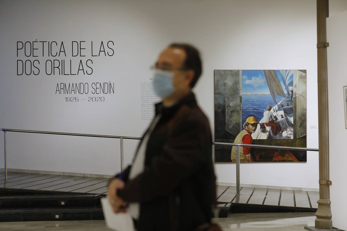 La exposición del pintor Armando Sendín en Córdoba, en imágenes