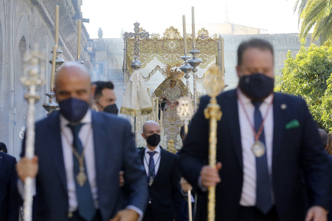 La procesión de la Virgen de la O en Córdoba, en imágenes
