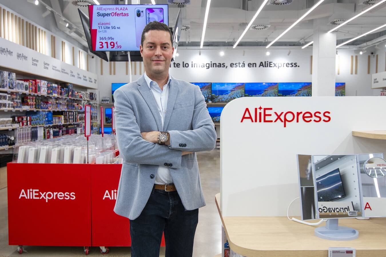 En imágenes, AliExpress inaugura su primera tienda en Sevilla