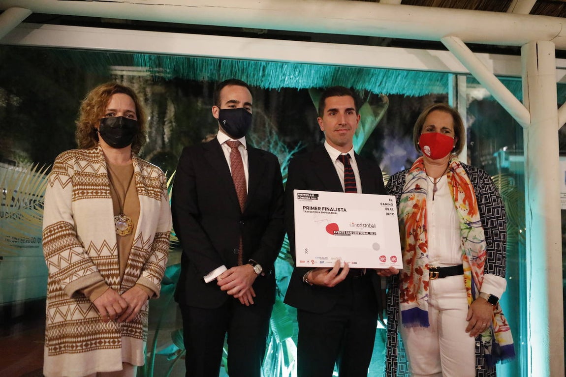 La entrega de los premios AJE de Córdoba, en imágenes