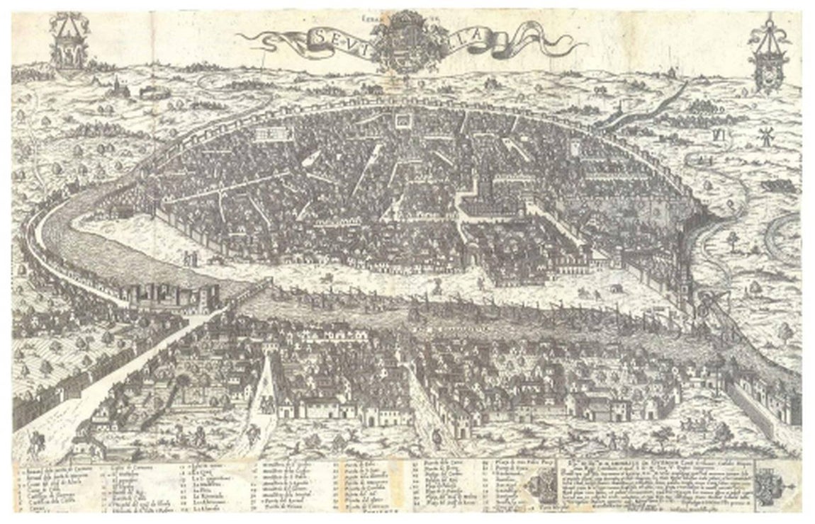 Iconografía de las atarazanas de Sevilla a lo largo de la historia