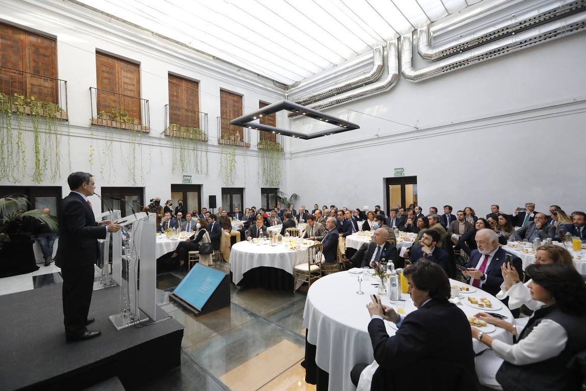 En imágenes, Javier García, presidente del Sareb, en La Mirada Económica de ABC Córdoba
