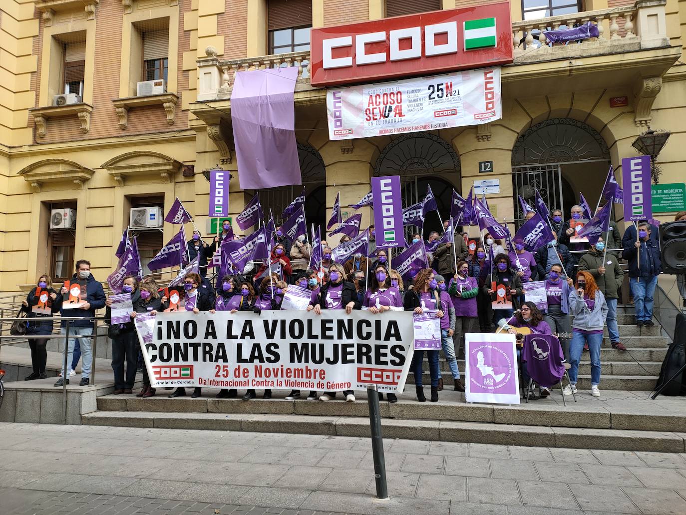 25-N | Las concentraciones en Córdoba contra la violencia machista, en imágenes